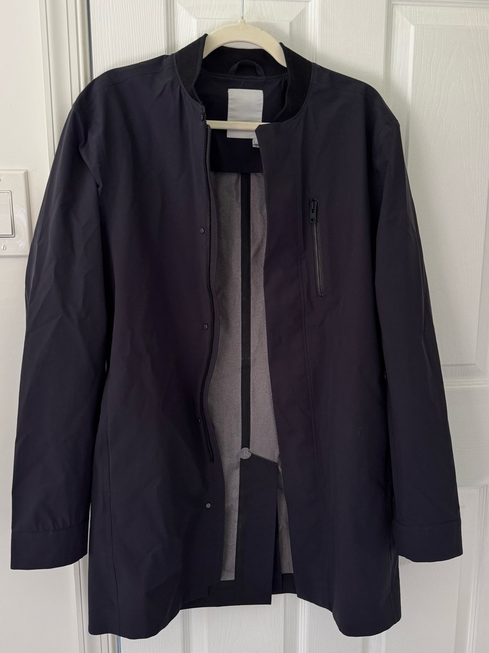 J. Lindeberg Men's Black Lightweight Shirt Jacket